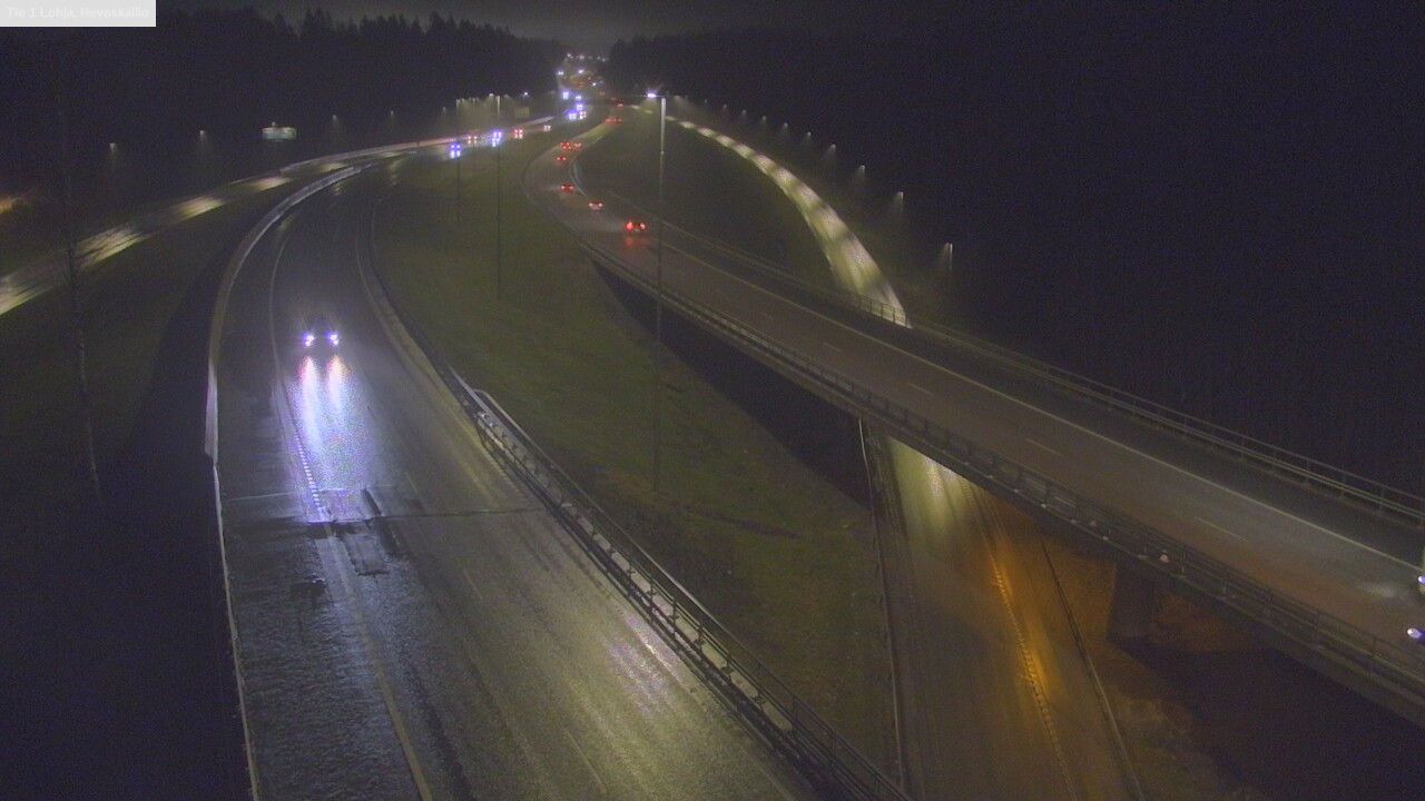 Weather Camera Image Väg 1 Lojo, Hevoskallio, Lohja, Uusimaa