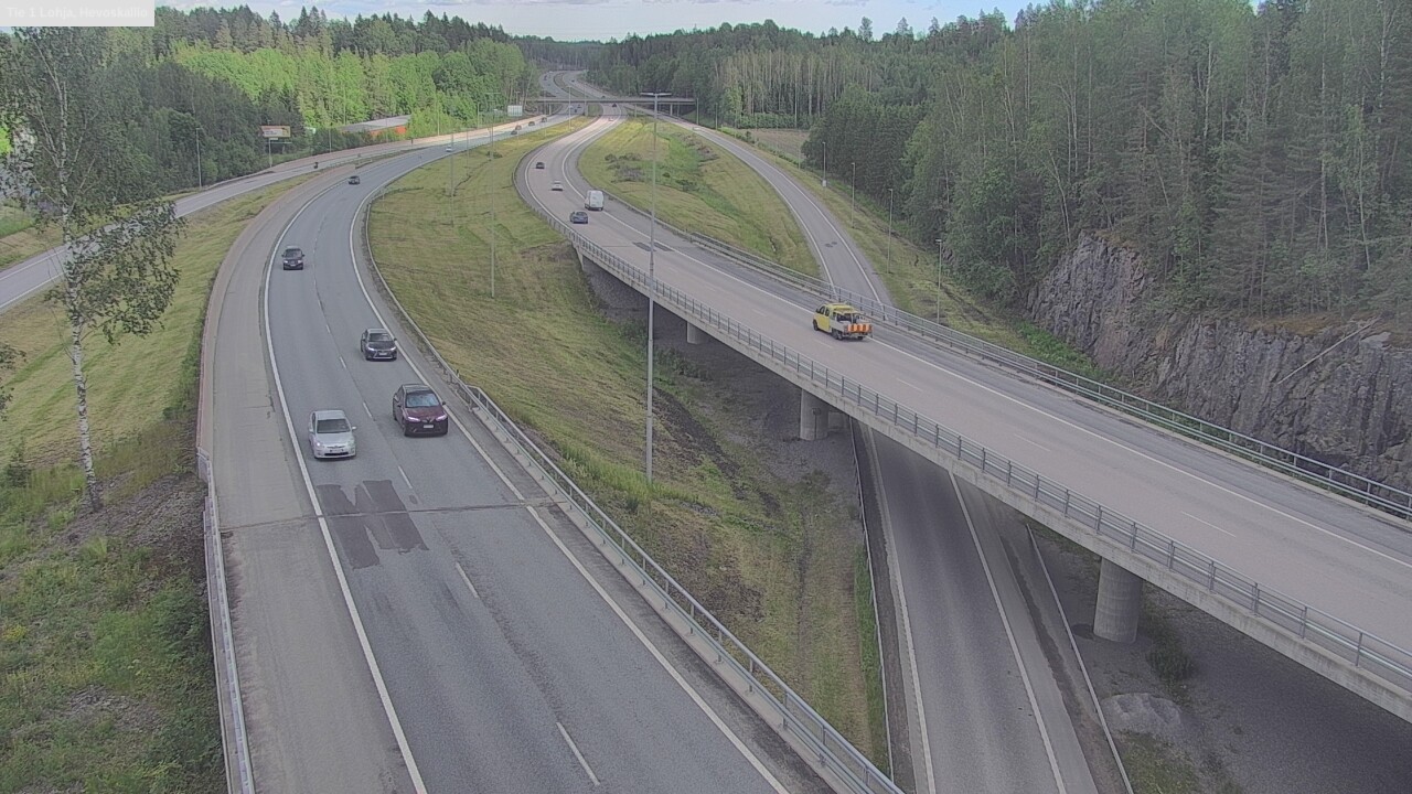 Kelikamerat Kuva Tie 1 Lohja, Hevoskallio, Lohja, Uusimaa