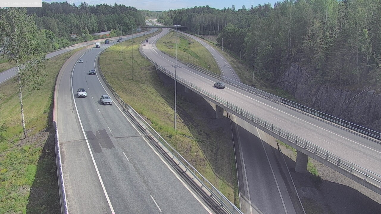 Kelikamerat Kuva Tie 1 Lohja, Hevoskallio, Lohja, Uusimaa