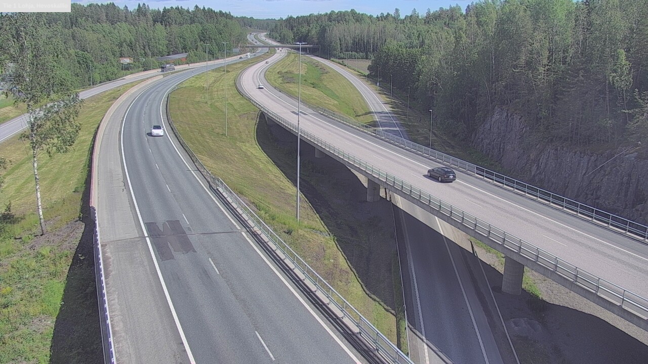 Kelikamerat Kuva Tie 1 Lohja, Hevoskallio, Lohja, Uusimaa