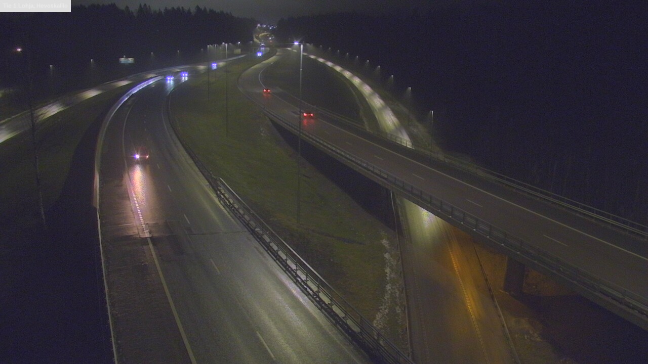 Weather Camera Image Road 1 Lohja, Hevoskallio, Lohja, Uusimaa