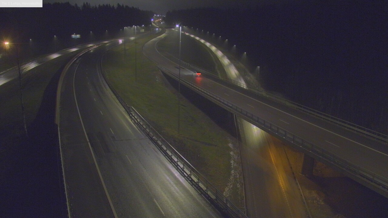 Weather Camera Image Road 1 Lohja, Hevoskallio, Lohja, Uusimaa