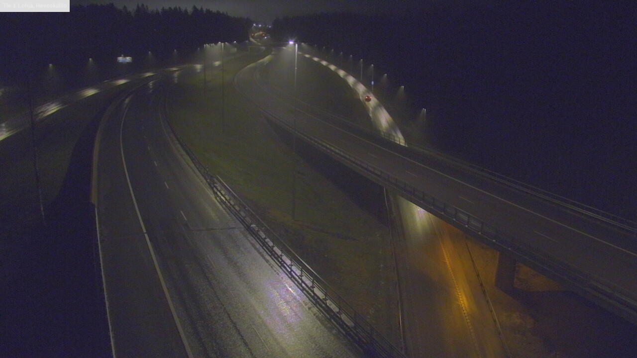 Weather Camera Image Road 1 Lohja, Hevoskallio, Lohja, Uusimaa