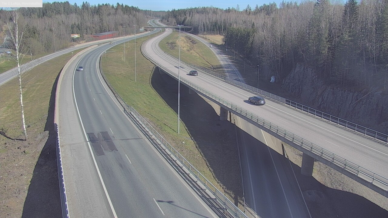 Kelikamerat Kuva Tie 1 Lohja, Hevoskallio, Lohja, Uusimaa