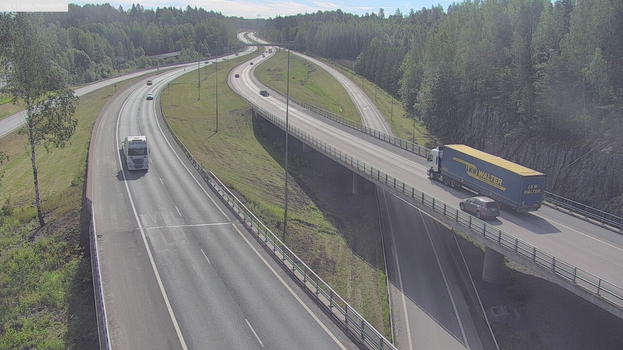 Kelikamerat Kuva Tie 1 Lohja, Hevoskallio, Lohja, Uusimaa