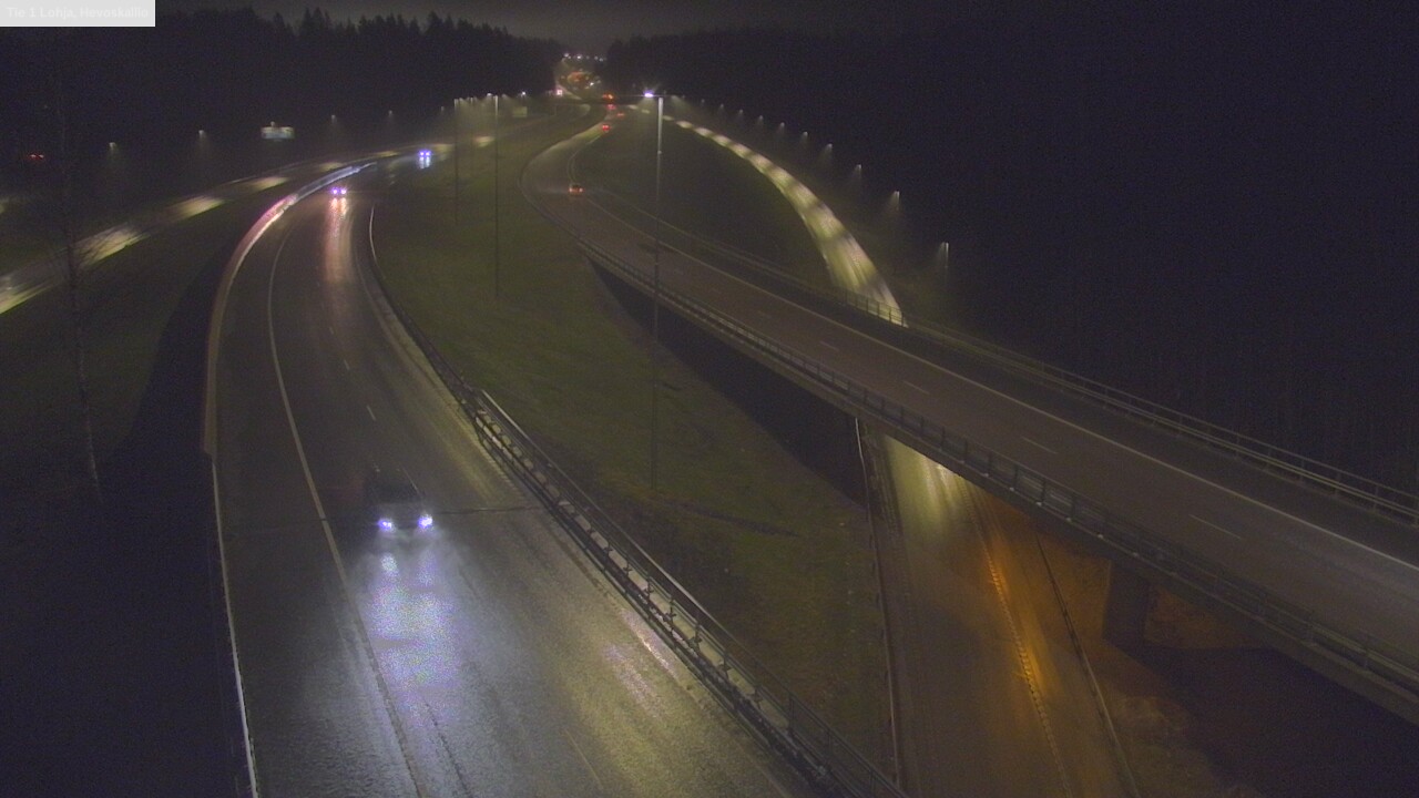 Weather Camera Image Väg 1 Lojo, Hevoskallio, Lohja, Uusimaa