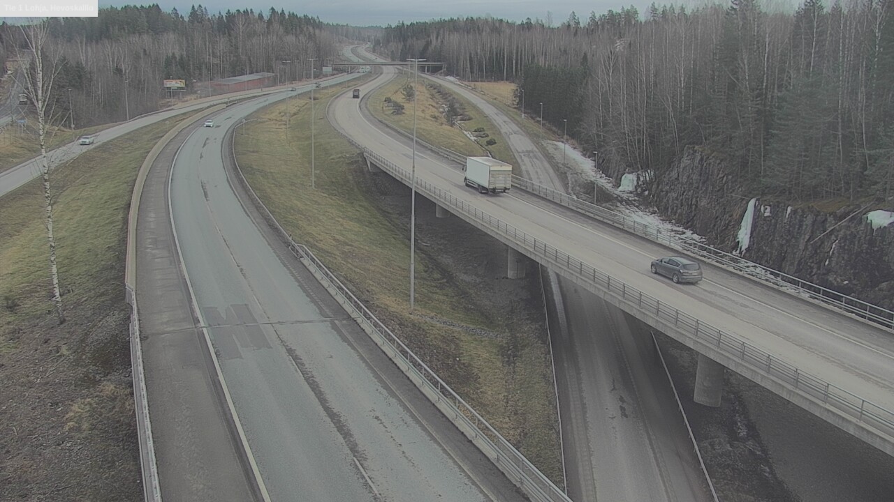 Kelikamerat Kuva Tie 1 Lohja, Hevoskallio, Lohja, Uusimaa