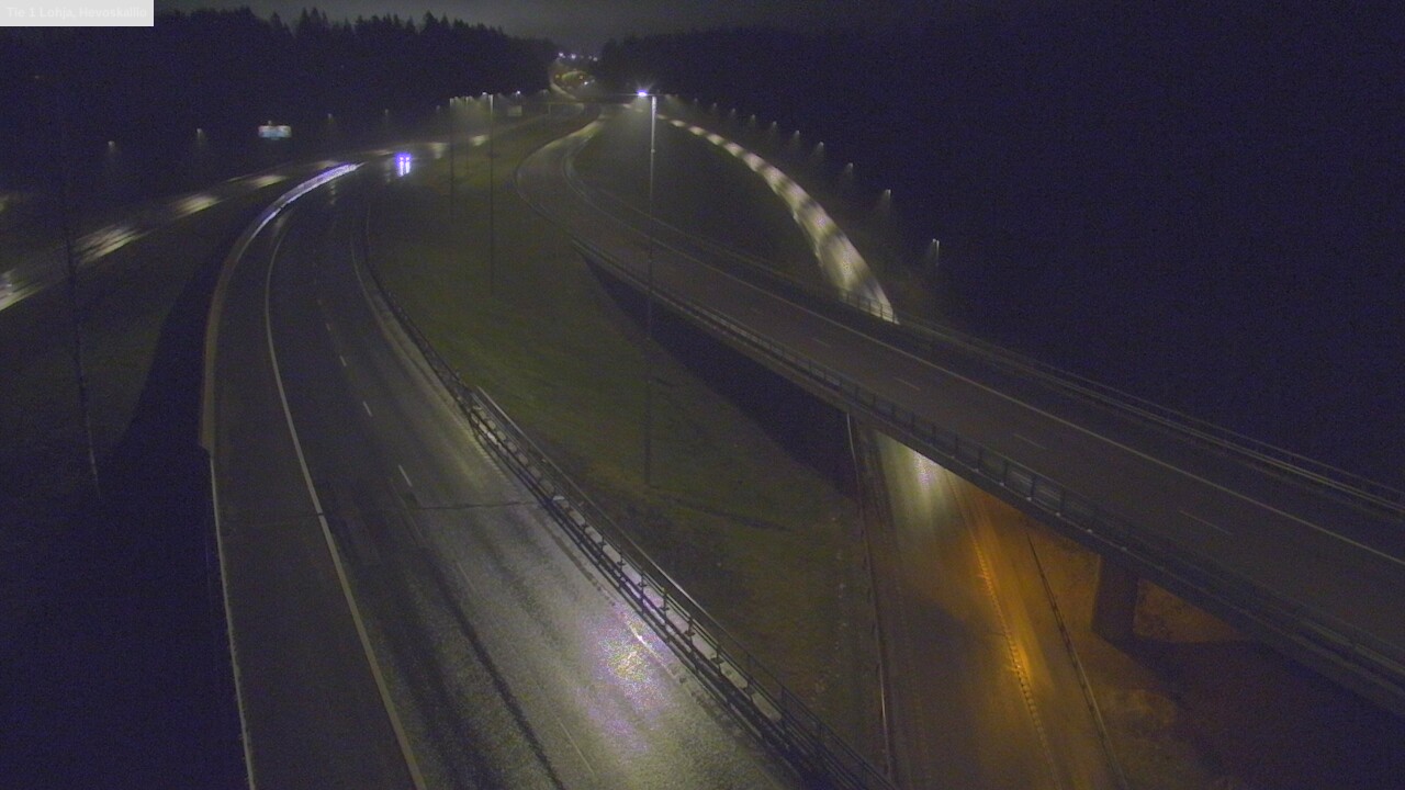 Weather Camera Image Väg 1 Lojo, Hevoskallio, Lohja, Uusimaa