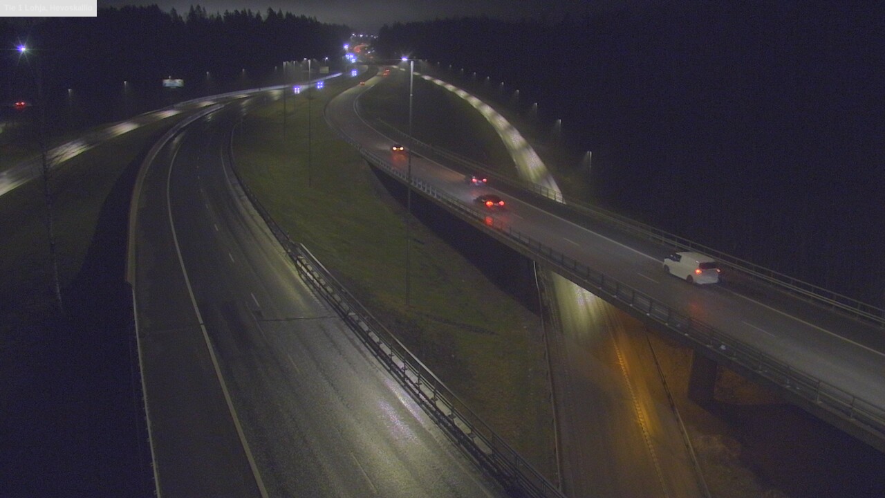 Weather Camera Image Väg 1 Lojo, Hevoskallio, Lohja, Uusimaa