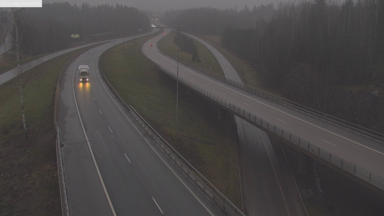 Weather Camera Image Väg 1 Lojo, Hevoskallio, Lohja, Uusimaa