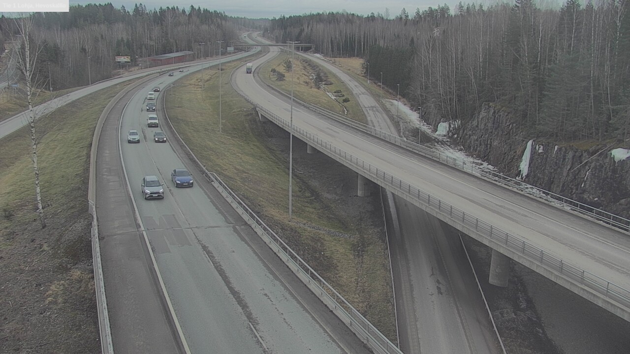 Kelikamerat Kuva Tie 1 Lohja, Hevoskallio, Lohja, Uusimaa