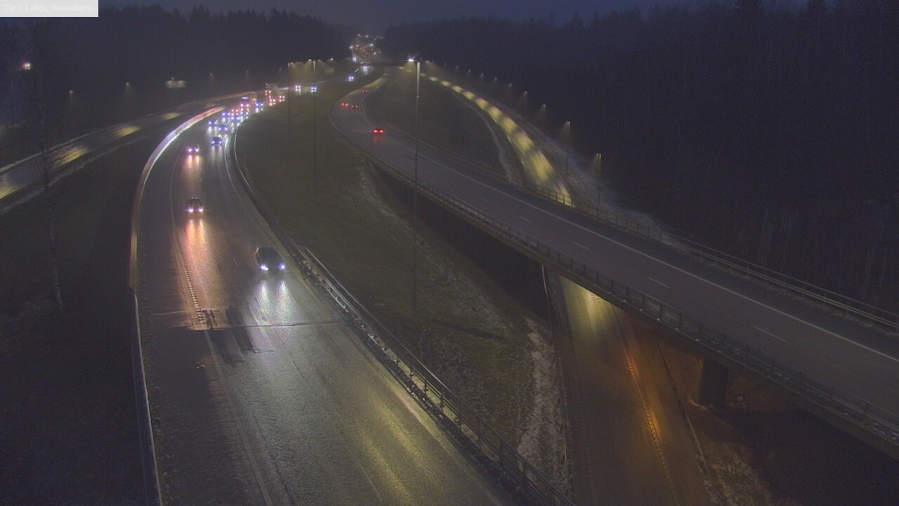 Weather Camera Image Road 1 Lohja, Hevoskallio, Lohja, Uusimaa