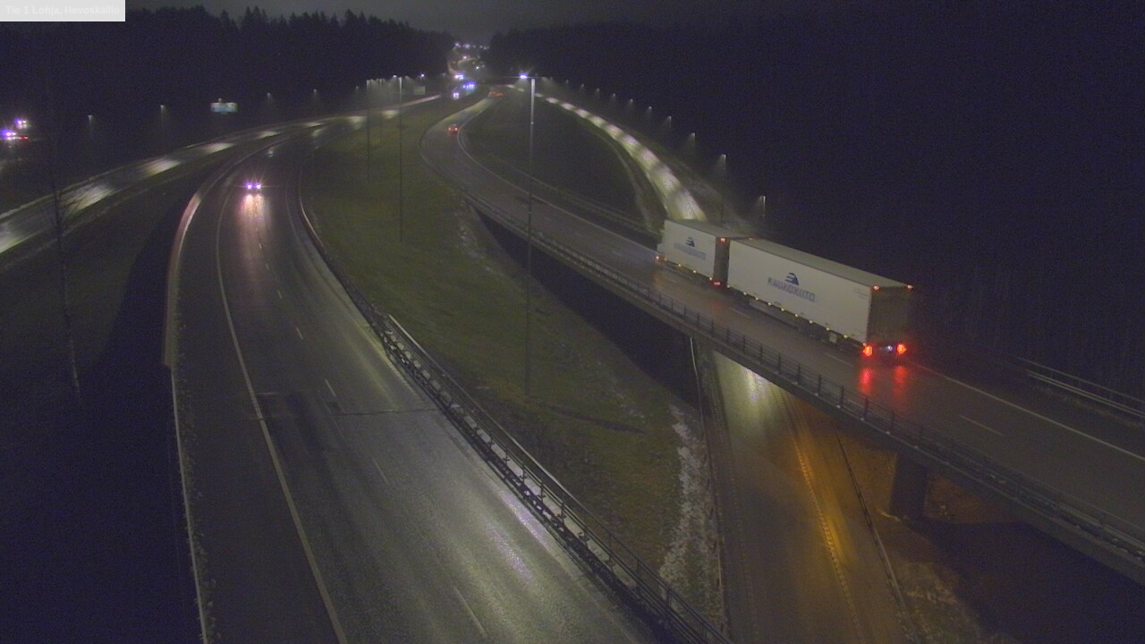 Weather Camera Image Road 1 Lohja, Hevoskallio, Lohja, Uusimaa