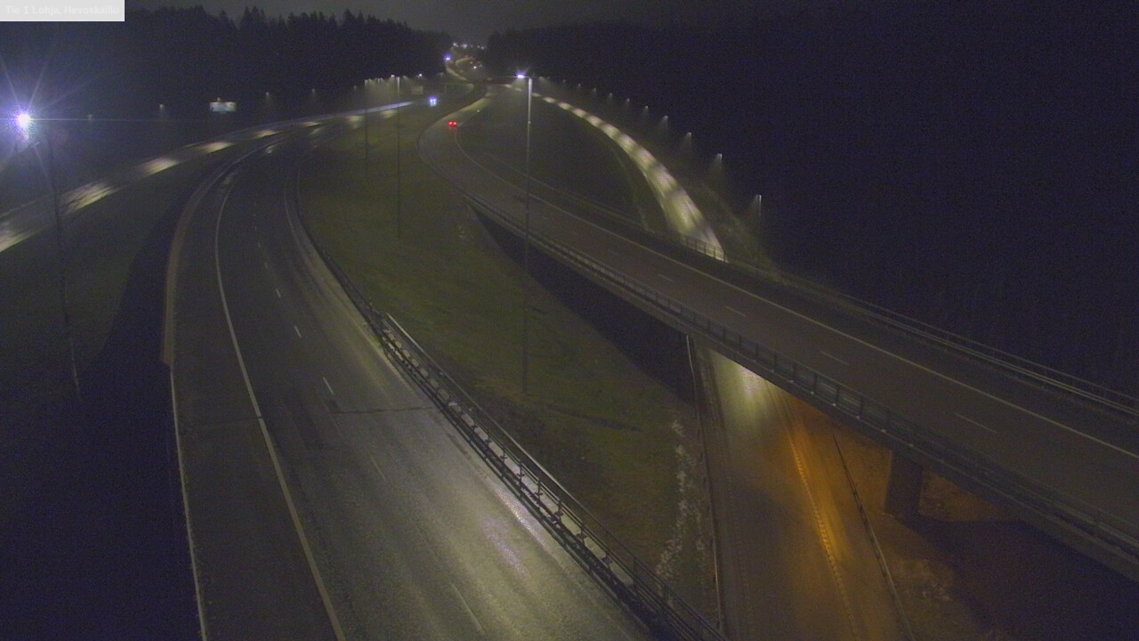 Weather Camera Image Road 1 Lohja, Hevoskallio, Lohja, Uusimaa