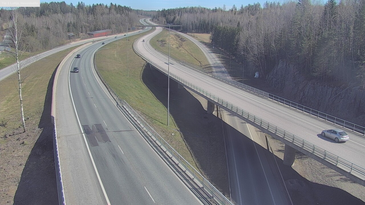 Kelikamerat Kuva Tie 1 Lohja, Hevoskallio, Lohja, Uusimaa