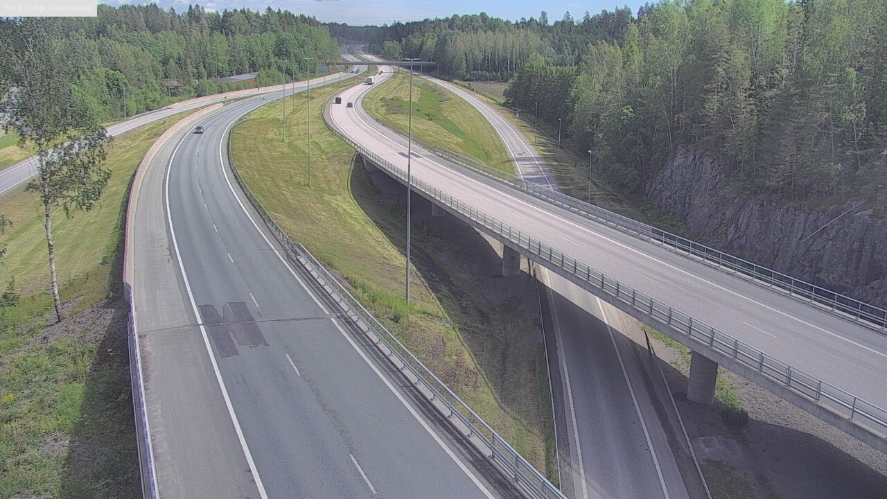 Kelikamerat Kuva Tie 1 Lohja, Hevoskallio, Lohja, Uusimaa