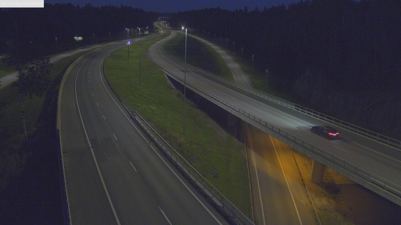 Weather Camera Image Road 1 Lohja, Hevoskallio, Lohja, Uusimaa