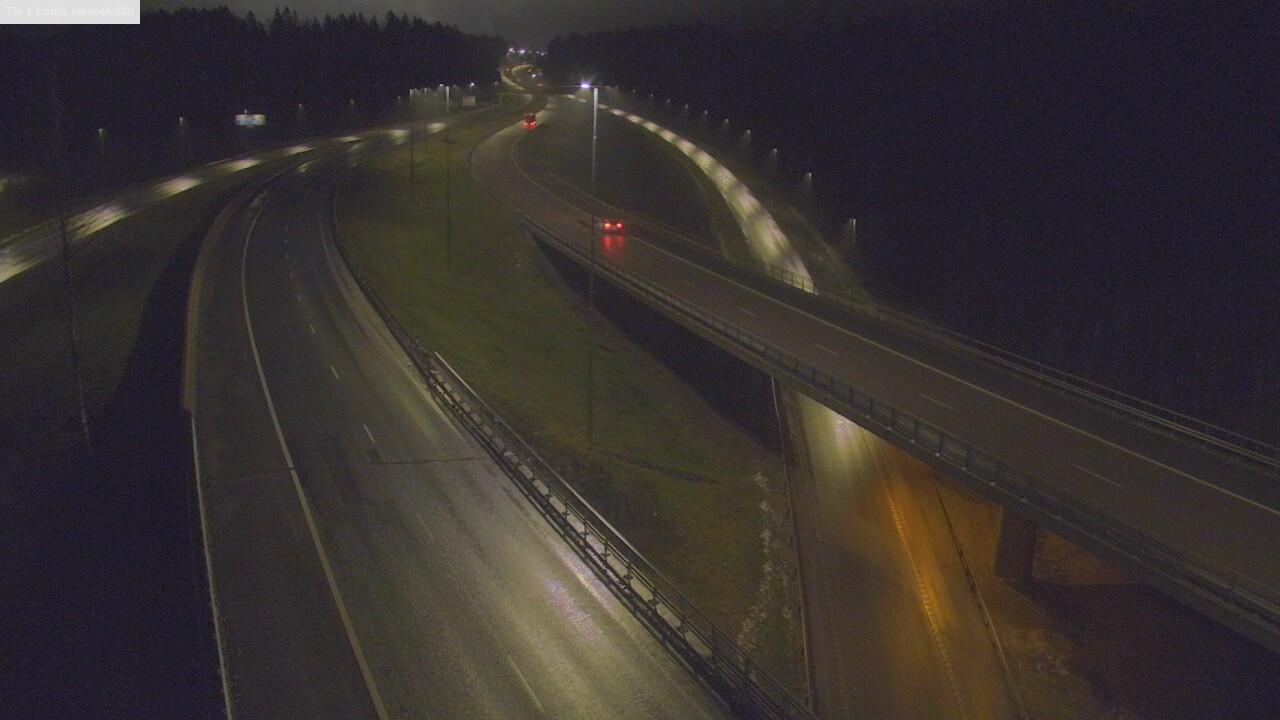 Weather Camera Image Road 1 Lohja, Hevoskallio, Lohja, Uusimaa