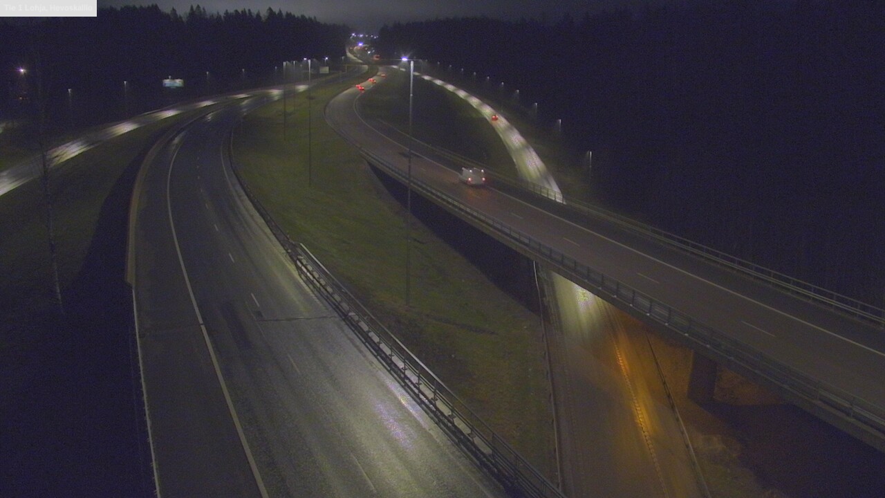 Weather Camera Image Väg 1 Lojo, Hevoskallio, Lohja, Uusimaa