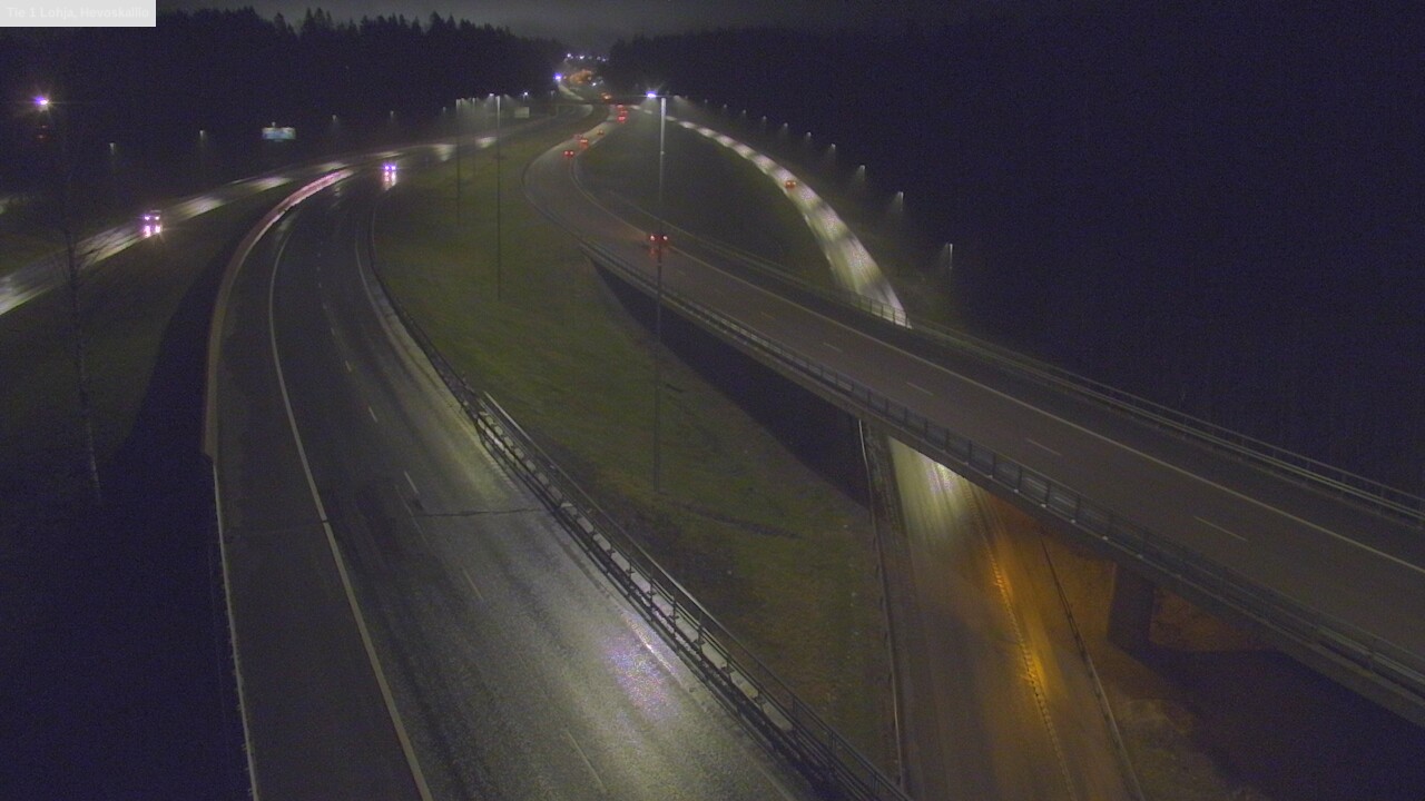 Weather Camera Image Väg 1 Lojo, Hevoskallio, Lohja, Uusimaa