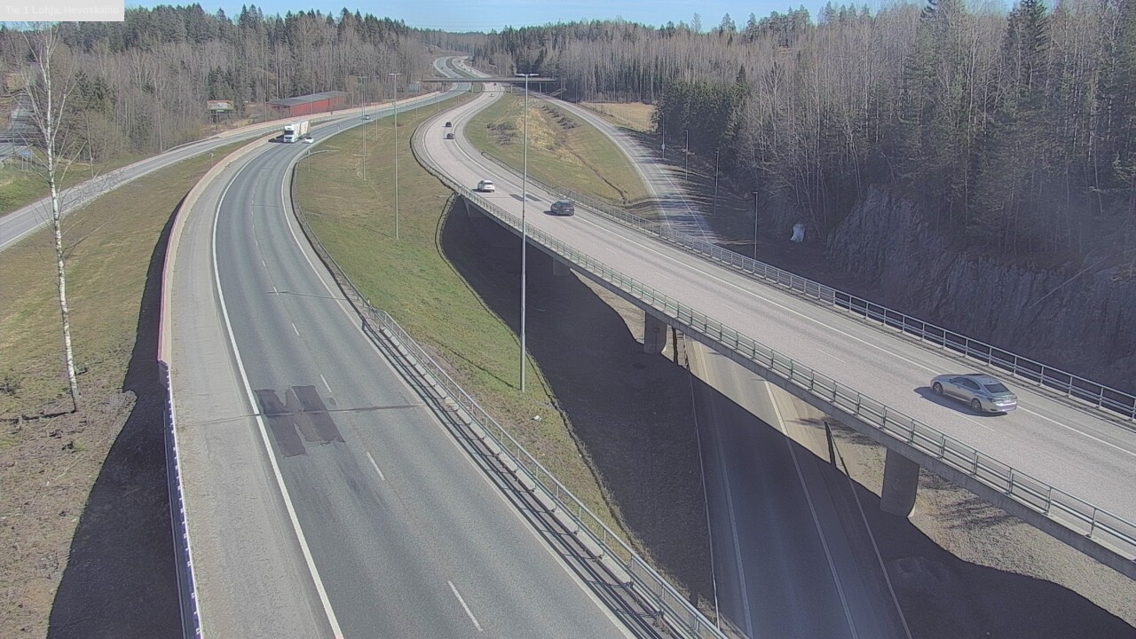 Kelikamerat Kuva Tie 1 Lohja, Hevoskallio, Lohja, Uusimaa
