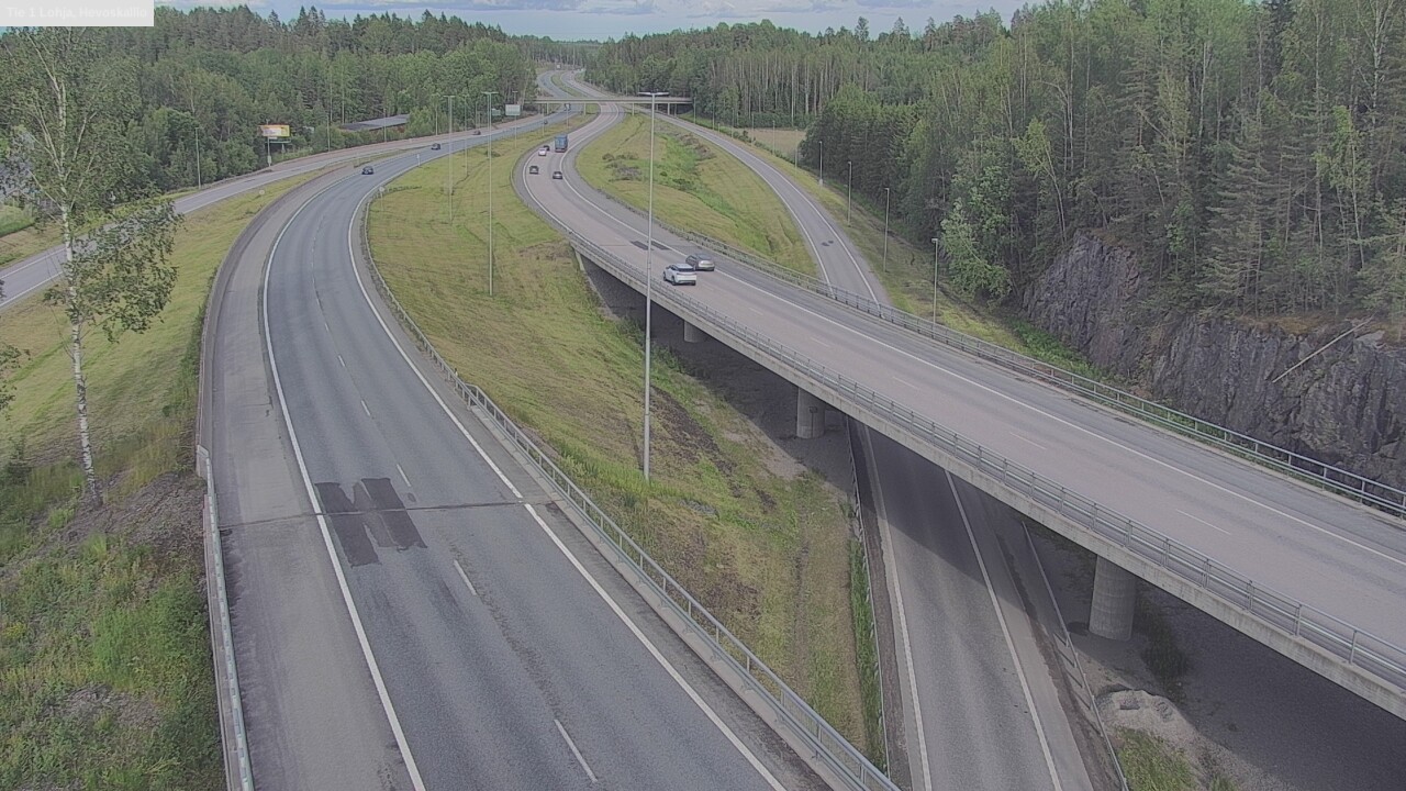 Kelikamerat Kuva Tie 1 Lohja, Hevoskallio, Lohja, Uusimaa