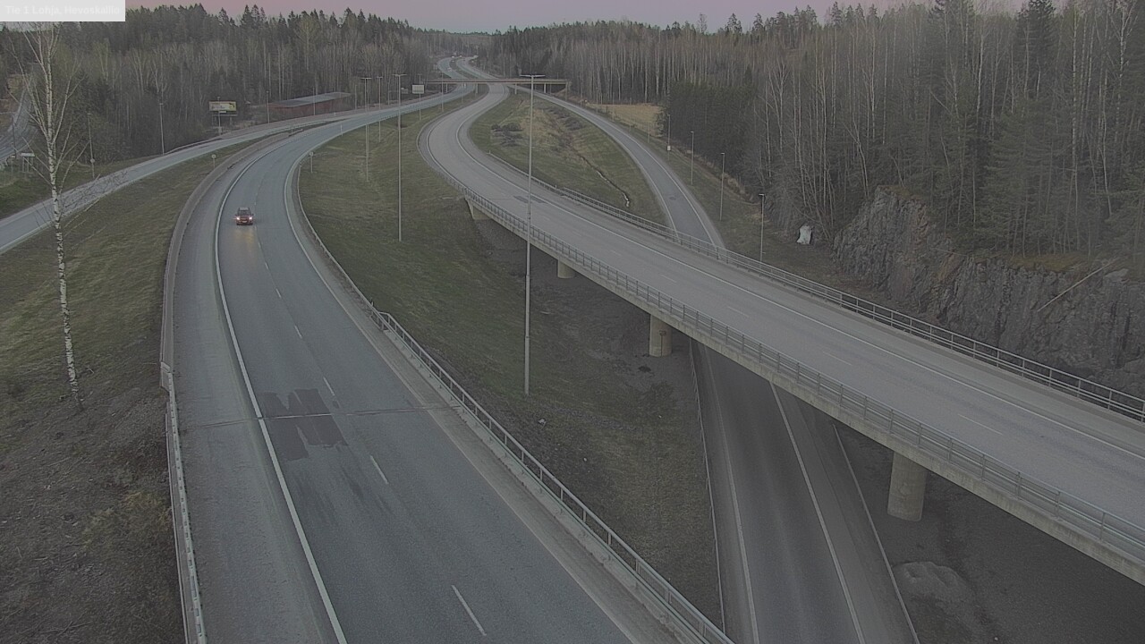 Kelikamerat Kuva Tie 1 Lohja, Hevoskallio, Lohja, Uusimaa
