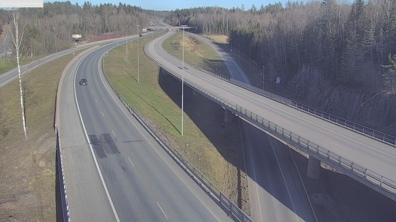 Kelikamerat Kuva Tie 1 Lohja, Hevoskallio, Lohja, Uusimaa