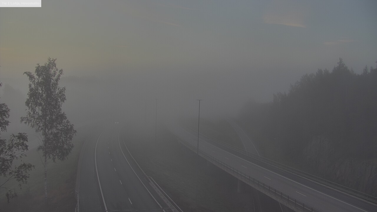 Weather Camera Image Road 1 Lohja, Hevoskallio, Lohja, Uusimaa