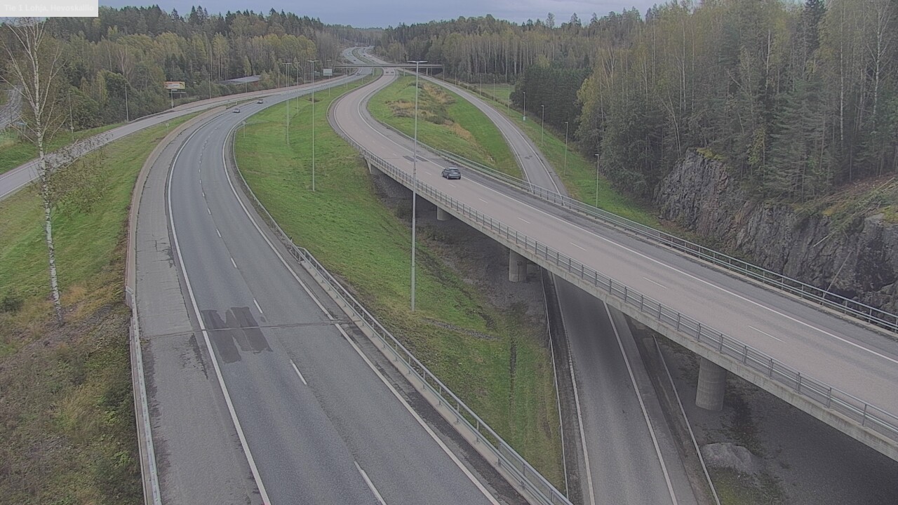 Kelikamerat Kuva Tie 1 Lohja, Hevoskallio, Lohja, Uusimaa