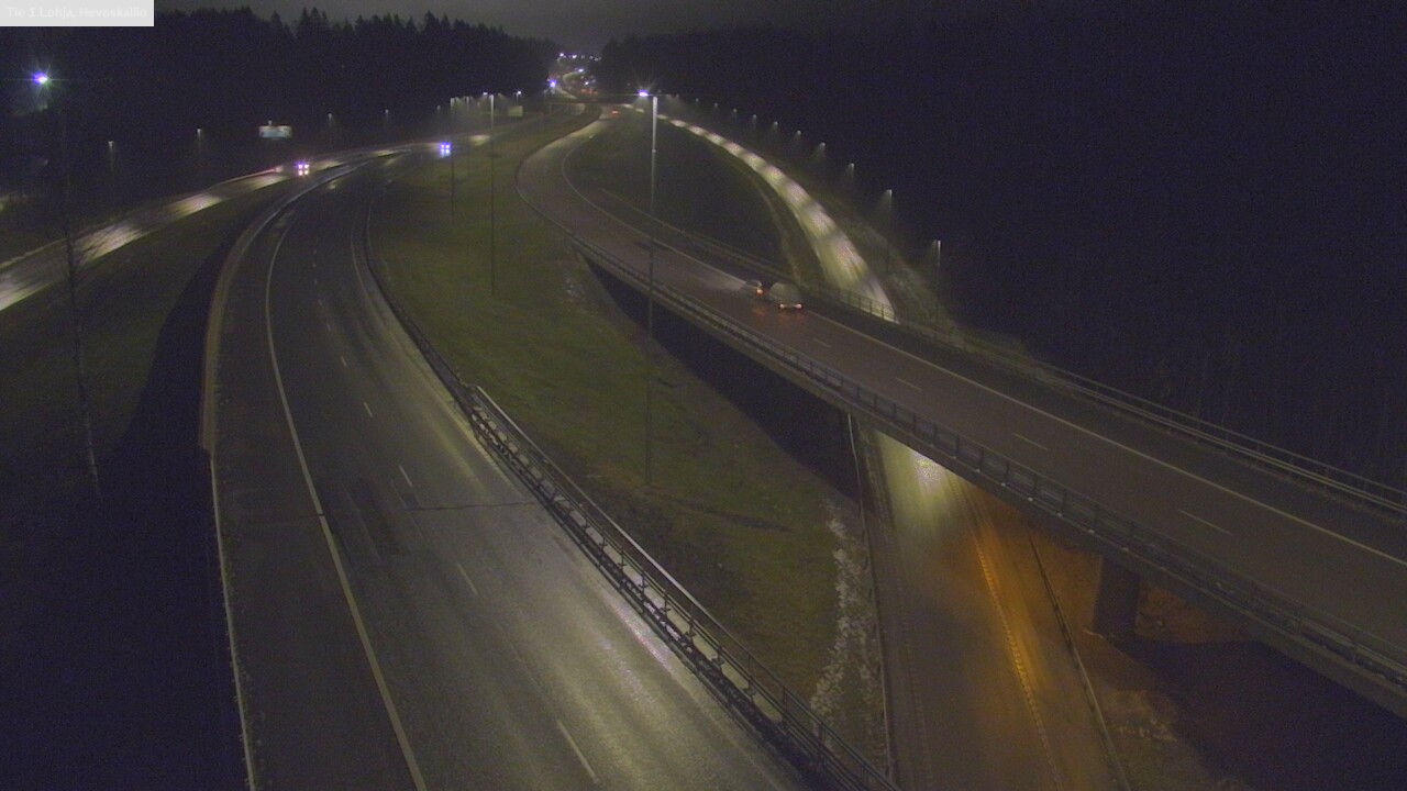Weather Camera Image Road 1 Lohja, Hevoskallio, Lohja, Uusimaa