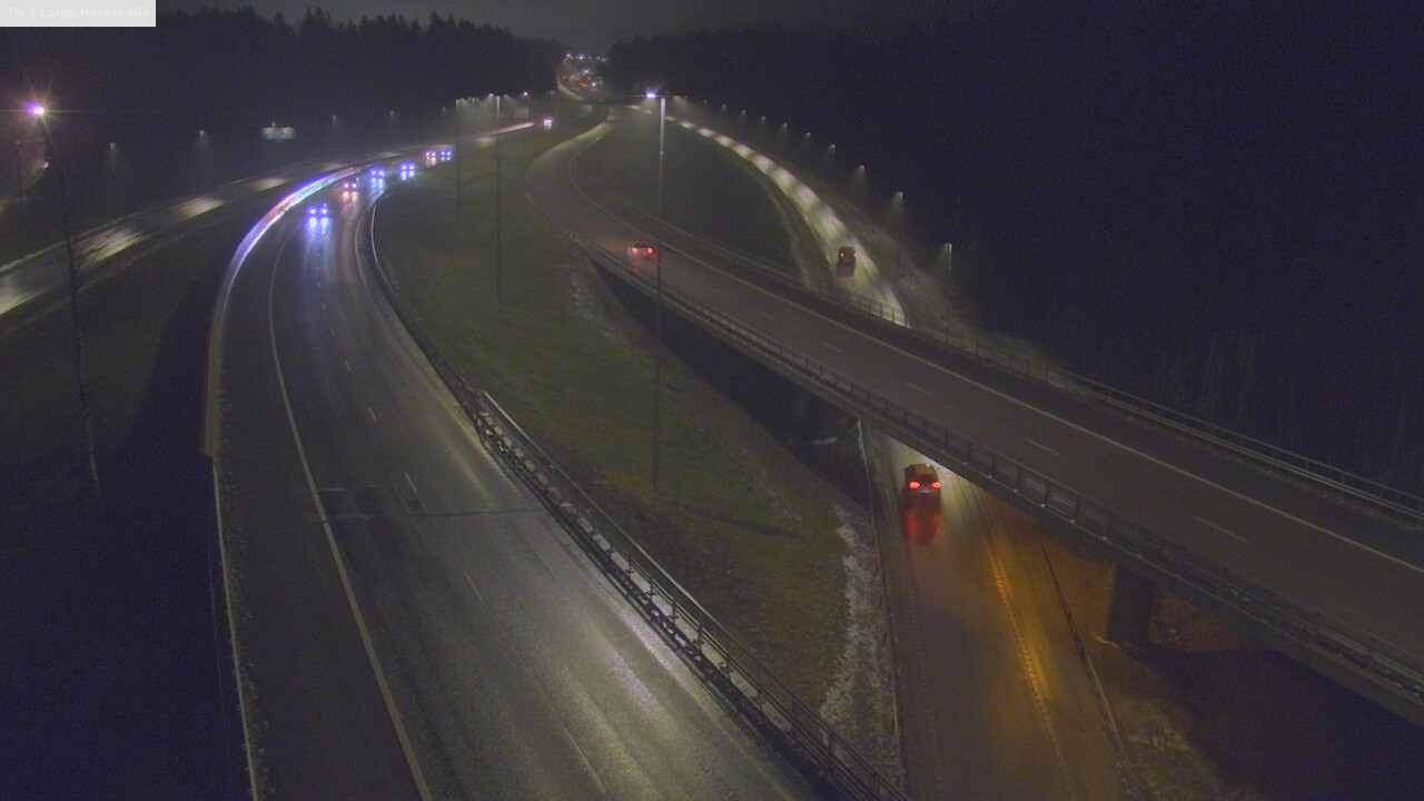Weather Camera Image Road 1 Lohja, Hevoskallio, Lohja, Uusimaa