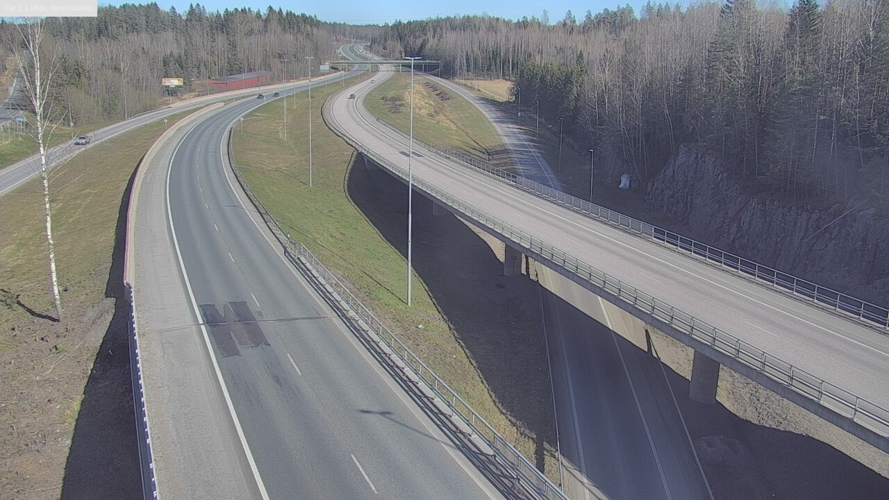 Kelikamerat Kuva Tie 1 Lohja, Hevoskallio, Lohja, Uusimaa