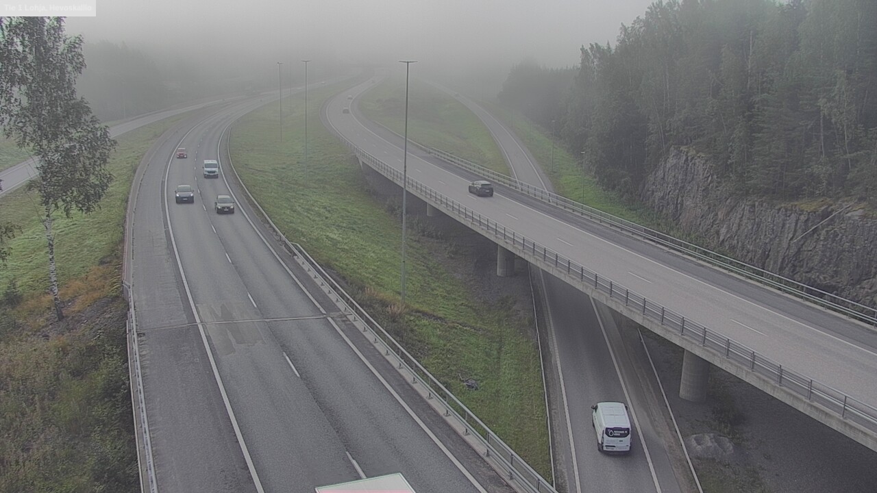 Weather Camera Image Road 1 Lohja, Hevoskallio, Lohja, Uusimaa