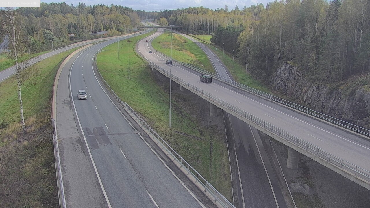 Kelikamerat Kuva Tie 1 Lohja, Hevoskallio, Lohja, Uusimaa