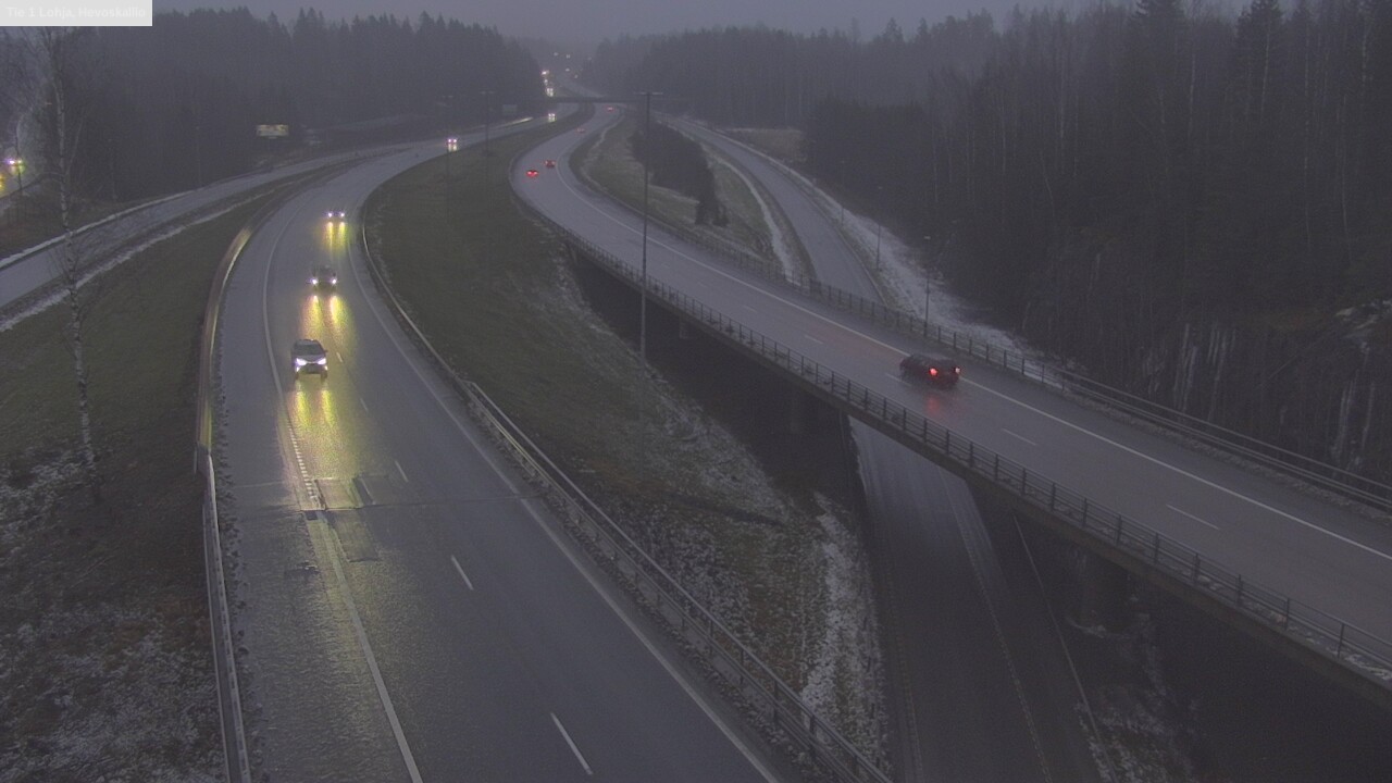 Weather Camera Image Road 1 Lohja, Hevoskallio, Lohja, Uusimaa