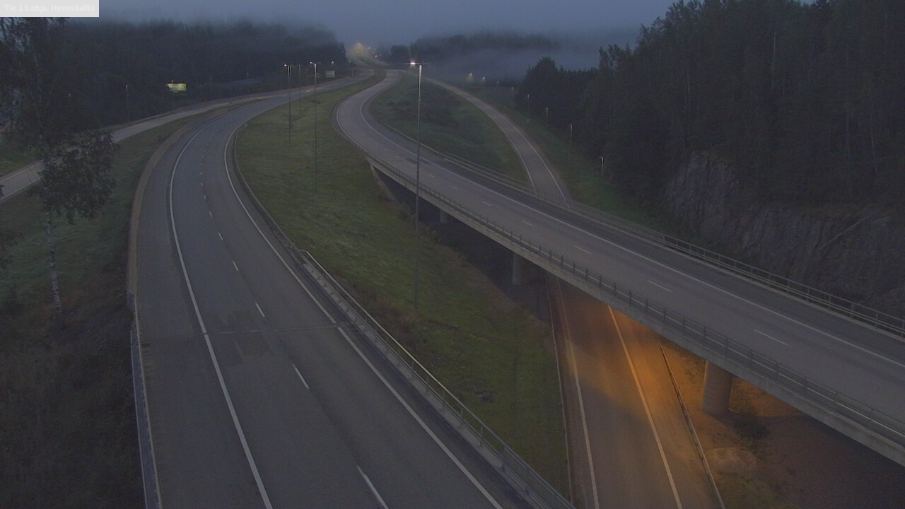 Weather Camera Image Road 1 Lohja, Hevoskallio, Lohja, Uusimaa