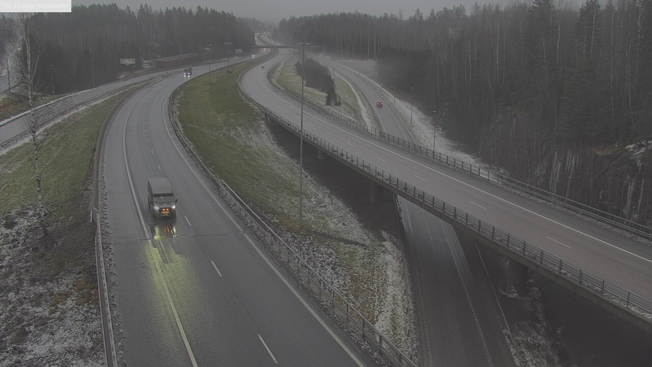 Weather Camera Image Road 1 Lohja, Hevoskallio, Lohja, Uusimaa
