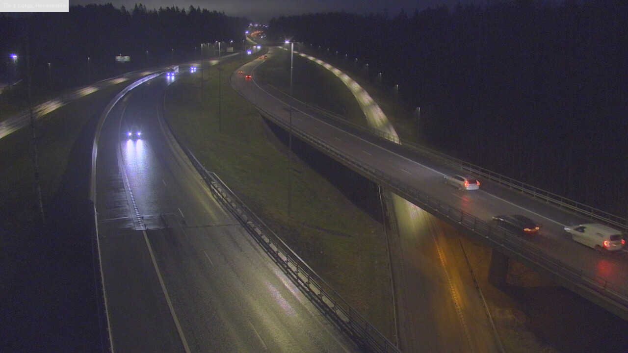 Weather Camera Image Väg 1 Lojo, Hevoskallio, Lohja, Uusimaa