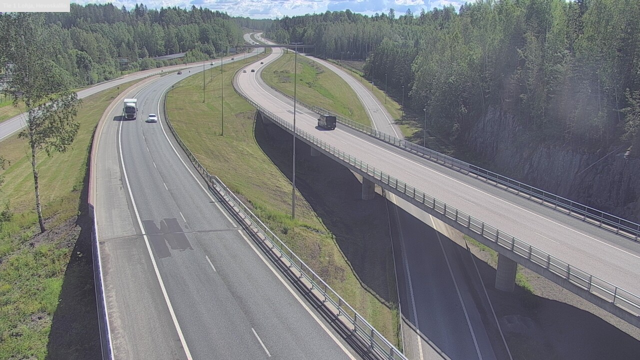 Kelikamerat Kuva Tie 1 Lohja, Hevoskallio, Lohja, Uusimaa
