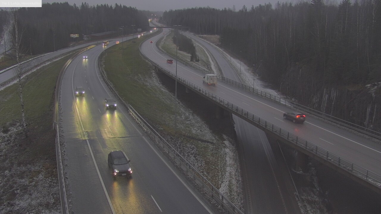 Weather Camera Image Road 1 Lohja, Hevoskallio, Lohja, Uusimaa