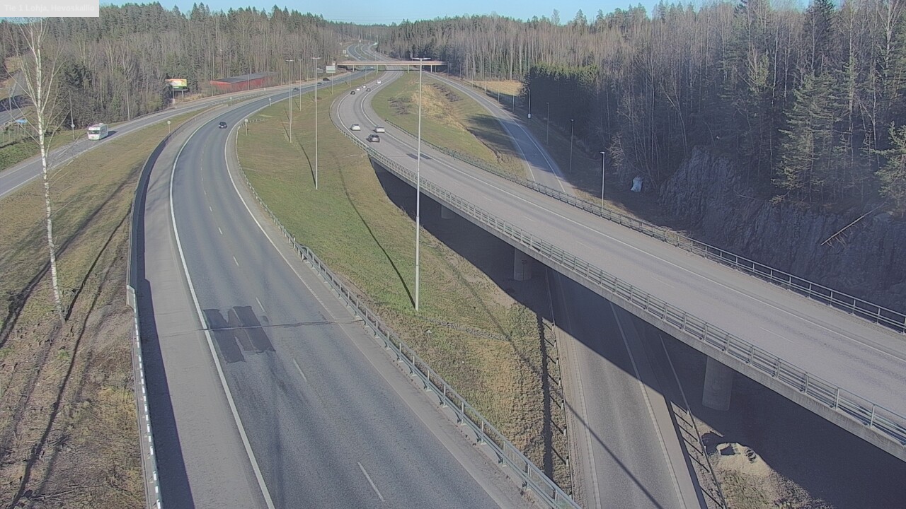 Kelikamerat Kuva Tie 1 Lohja, Hevoskallio, Lohja, Uusimaa