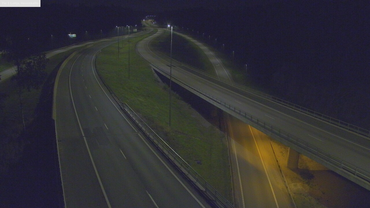 Weather Camera Image Road 1 Lohja, Hevoskallio, Lohja, Uusimaa