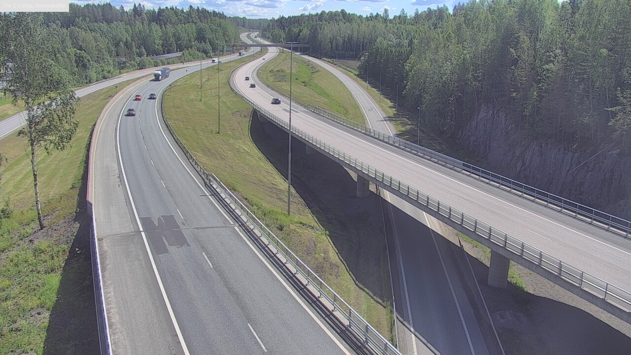 Kelikamerat Kuva Tie 1 Lohja, Hevoskallio, Lohja, Uusimaa