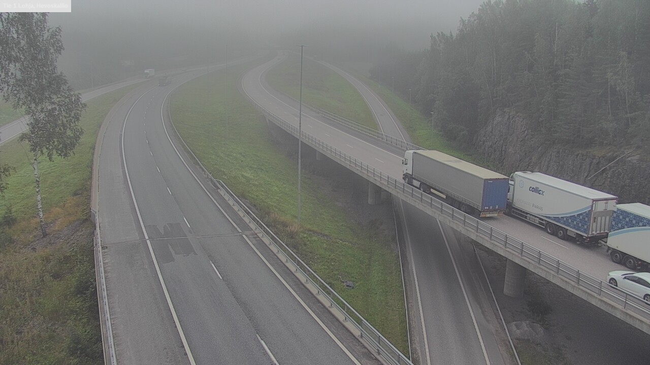 Weather Camera Image Road 1 Lohja, Hevoskallio, Lohja, Uusimaa