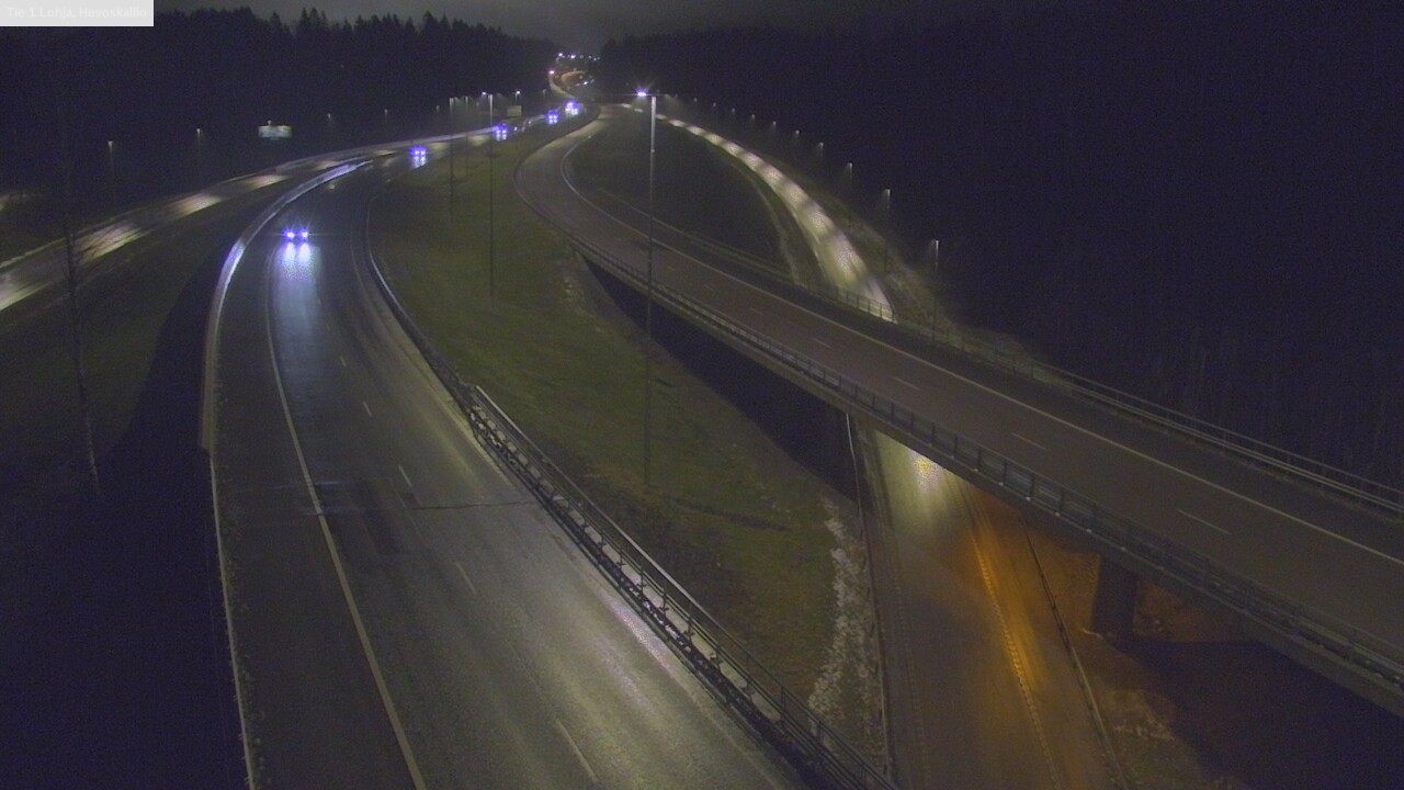 Weather Camera Image Road 1 Lohja, Hevoskallio, Lohja, Uusimaa