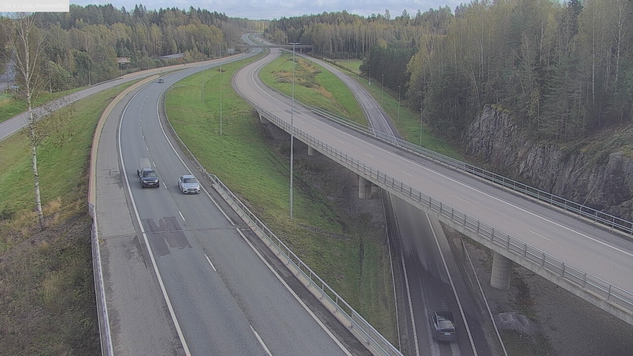 Kelikamerat Kuva Tie 1 Lohja, Hevoskallio, Lohja, Uusimaa