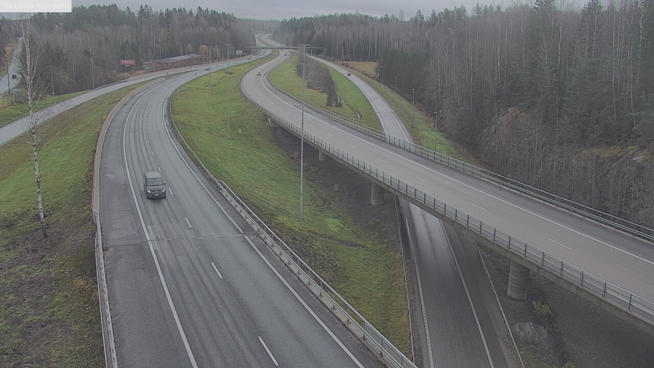 Kelikamerat Kuva Tie 1 Lohja, Hevoskallio, Lohja, Uusimaa