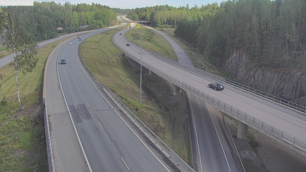 Kelikamerat Kuva Tie 1 Lohja, Hevoskallio, Lohja, Uusimaa