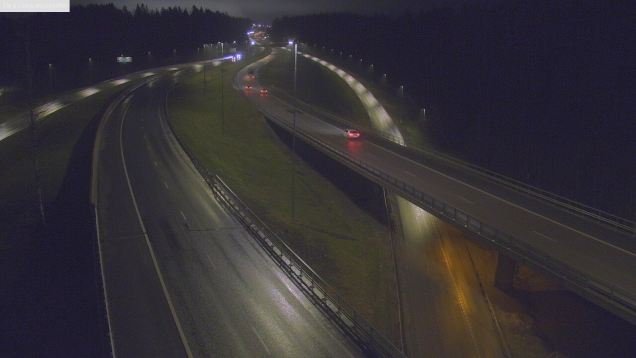 Weather Camera Image Väg 1 Lojo, Hevoskallio, Lohja, Uusimaa
